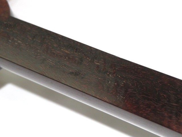 中古三味線　紅木　長唄