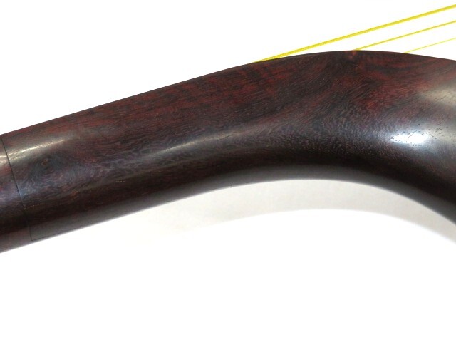 中古三味線　紅木　長唄