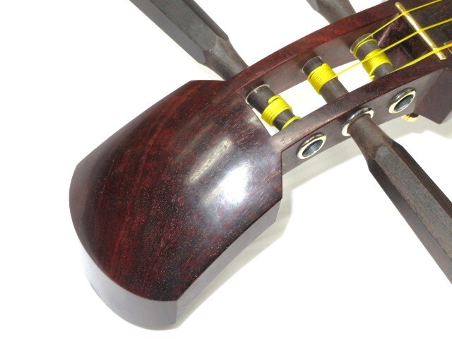 中古三味線　紅木　小唄端唄長唄