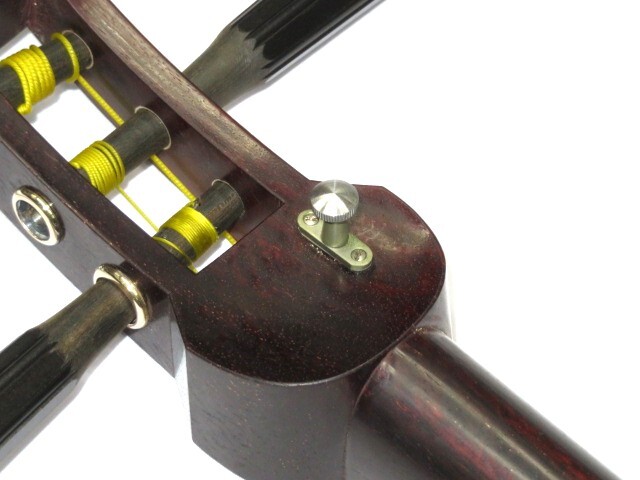 中古三味線　紅木　小唄端唄