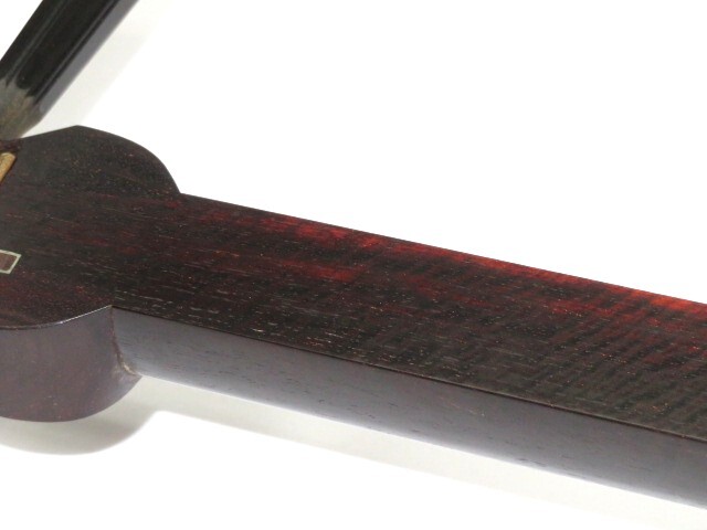 中古三味線　紅木　小唄端唄