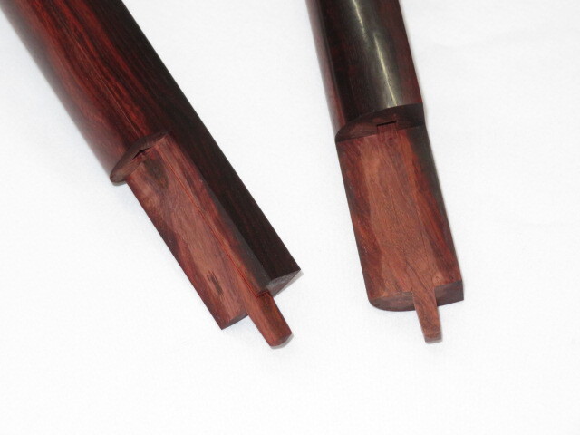 中古三味線　紅木　地唄