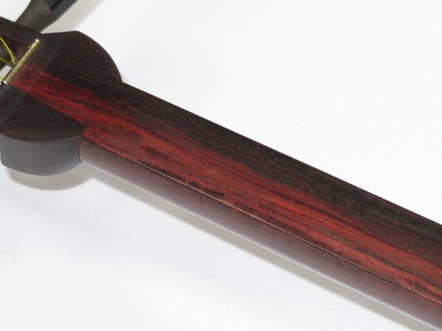 中古三味線　紅木　地唄