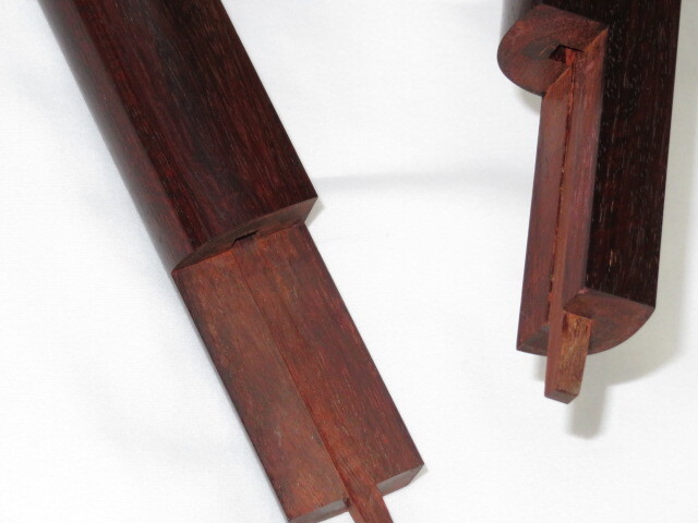 中古三味線　紅木　地唄