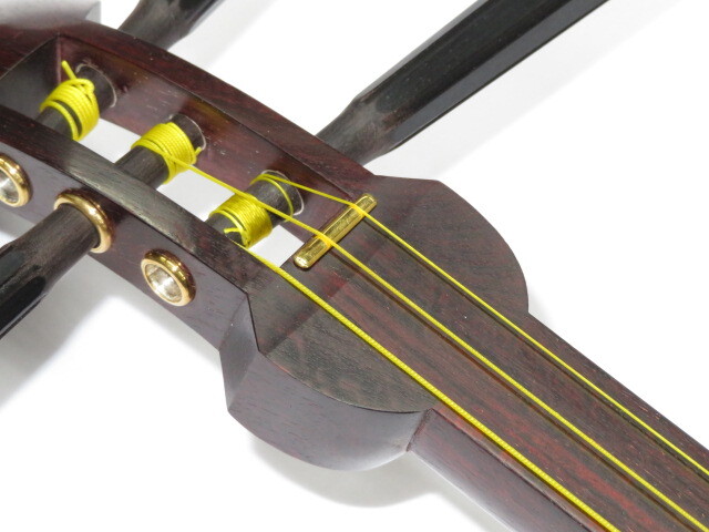 新品三味線　紅木長唄