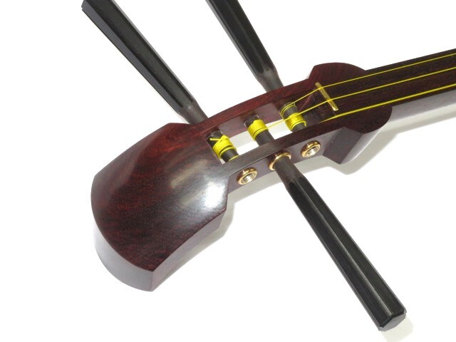 新品三味線　紅木長唄