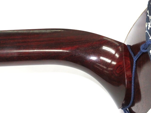 新品三味線　紅木長唄