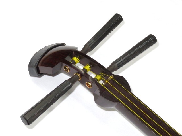 新品三味線　紅木長唄