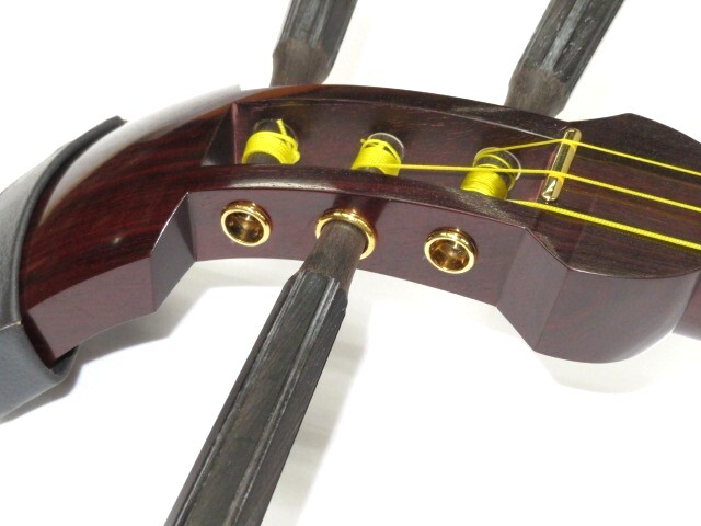 新品三味線　紅木長唄