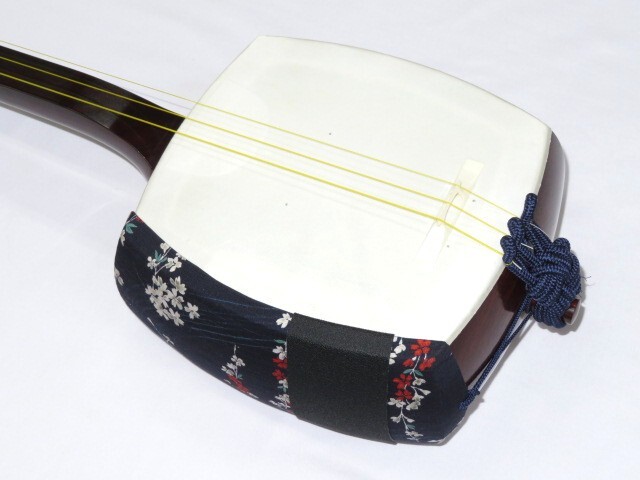 新品三味線　紅木長唄