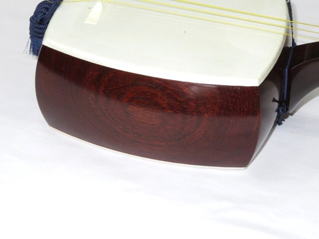 新品三味線　紅木長唄