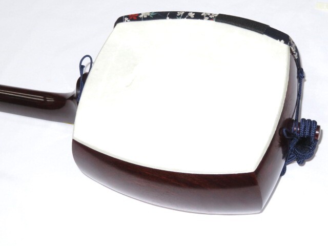 新品三味線　紅木長唄