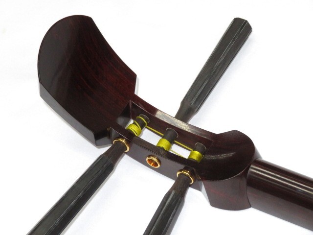 新品三味線　紅木長唄