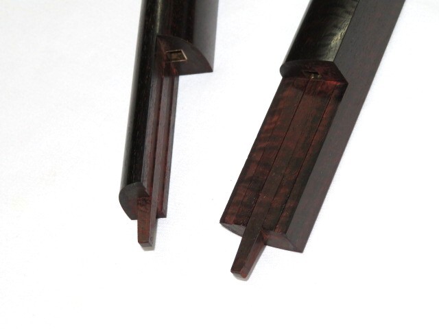 中古三味線　紅木　長唄