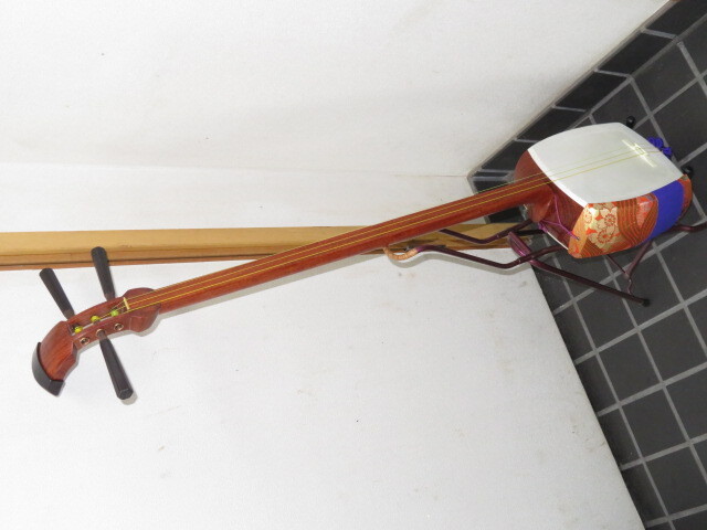 新品三味線　花梨民謡山田地唄