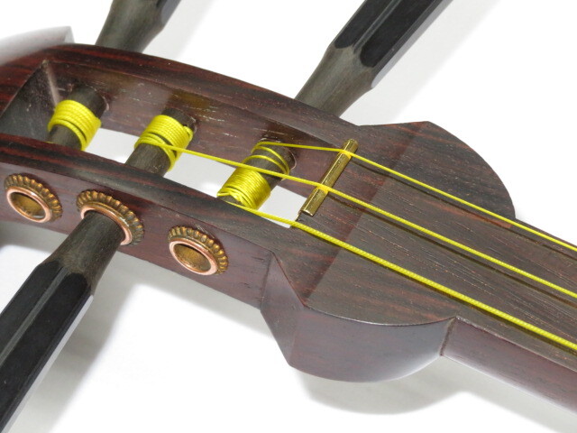 中古三味線　紫檀　長唄