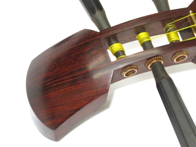 中古三味線　紫檀　長唄