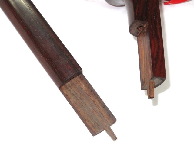 中古三味線　紫檀　長唄