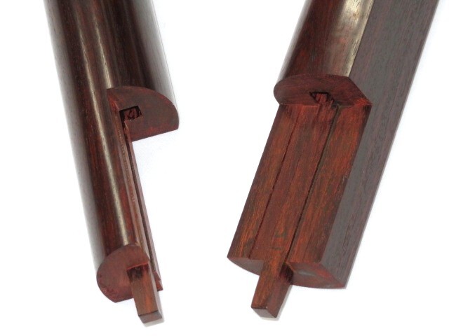 中古三味線　紅木　津軽