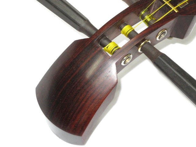 中古三味線　紫檀　民謡