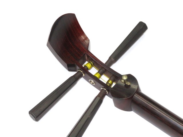 中古三味線　紫檀　民謡