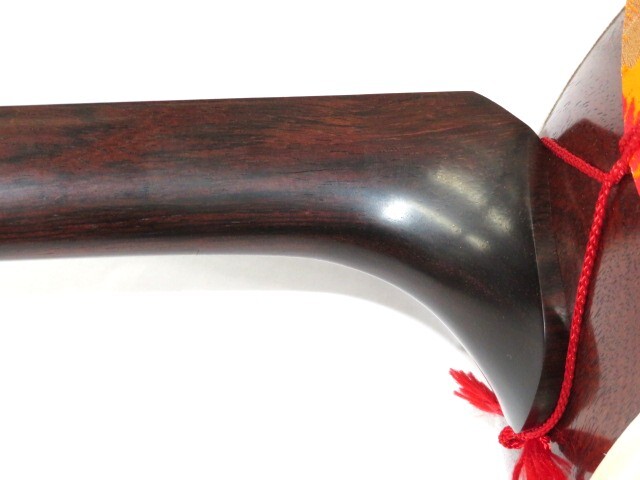 中古三味線　紫檀　民謡