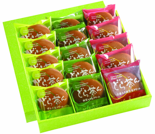 どら茶ん全種詰合せ15ヶ入