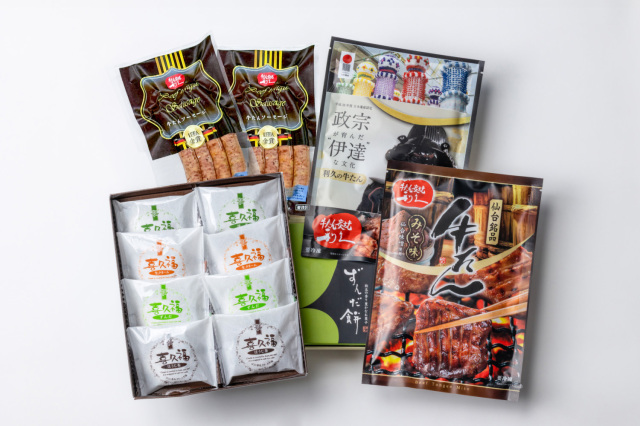 送料込】仙台杜の満足セット≪利久×喜久水庵≫