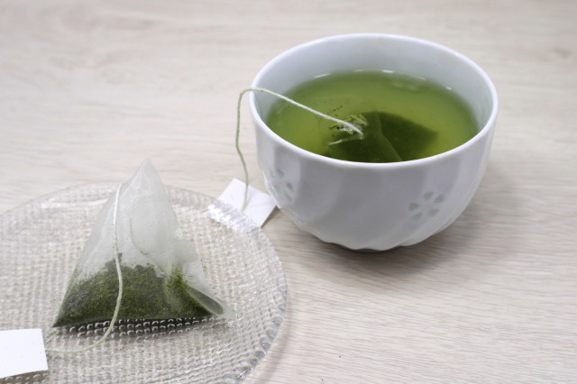 抹茶入り掬翠 天鵞絨（びろーど）ティーバッグ 2g×20p