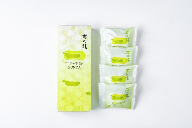 限定販売】プレミアムずんだ大福 4ヶ入