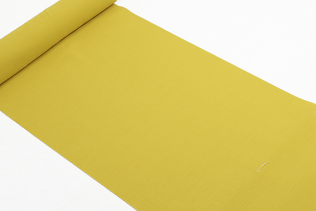 東レ 爽竹 長襦袢 男女兼用 無地 黄