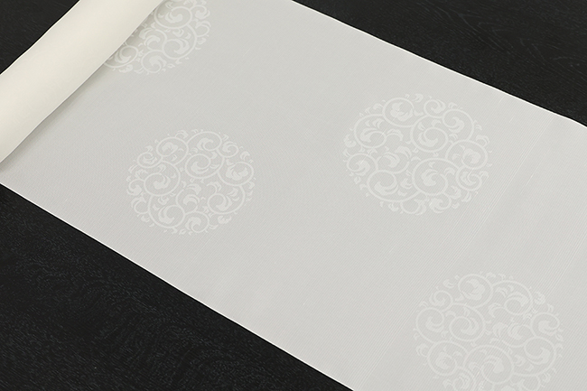 【洗える正絹 長襦袢 王上布】京都浅見謹製 悠久 白