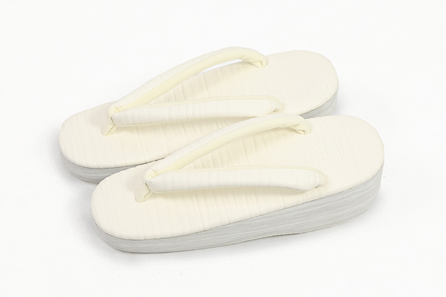 女物 あづまやオリジナル あづまロッソ カフェぞうり 菱屋カレンブロッソ エコルス 白