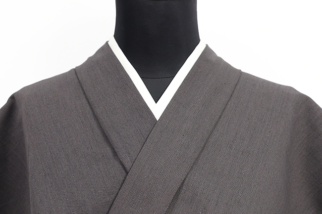 片貝木綿 木綿着物 紺仁工房 あやおり デニム 墨黒