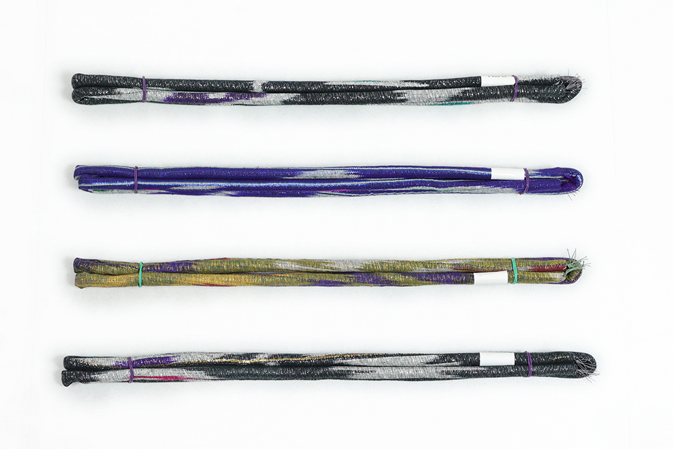 ウズベキスタン 綿 帯締め 丸ぐけ紐 U30 U31 U32 U33