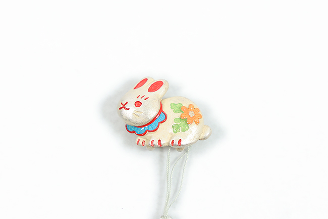 数 SUU 帯留め うさぎ張子