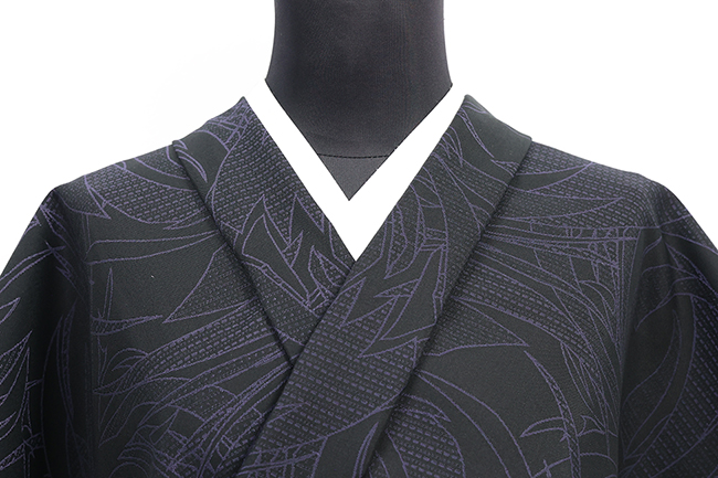 Kimono Factory nono 木綿着物 GRITTER （グリッター） オーダー仕立て付き マテリアル 紺