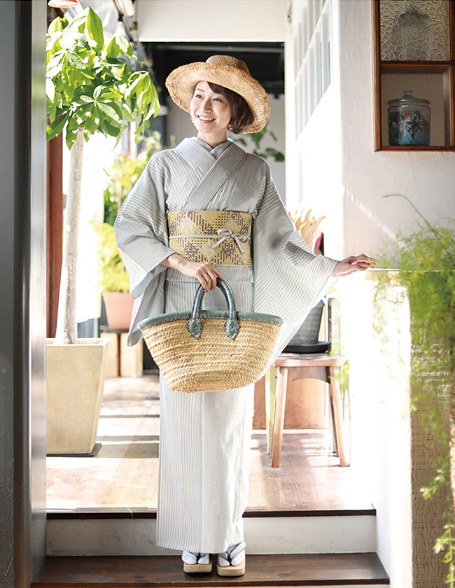 綿麻きもの 59kimono めぐみの雨2021
