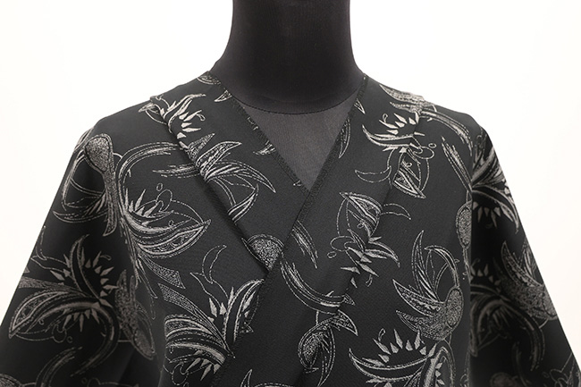 Kimono Factory nono 木綿着物 GRITTER （グリッター） イブキ 黒