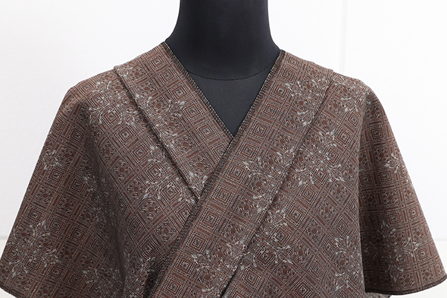 Kimono Factory nono 木綿着物 GRITTER （グリッター） サン 茶