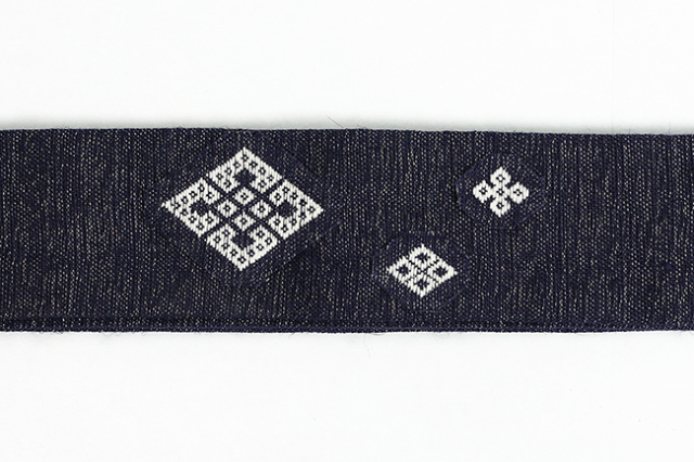 【受注商品】annKoginオリジナル こぎん刺し 角帯 菱