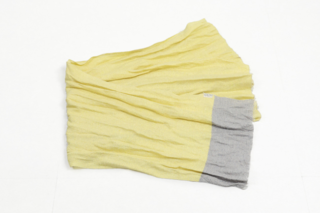 OLN 正絹 帯揚げ dune デューン 黄