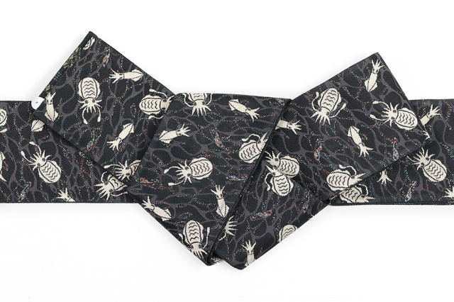 9/12ライブショッピング紹介商品】アウトレット品 博多織 角帯 正絹