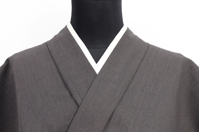 片貝木綿 木綿着物 紺仁工房 あやおり デニム 墨黒