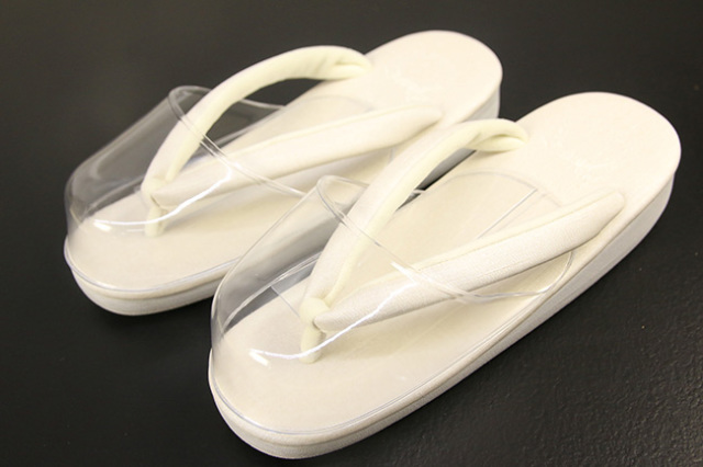 着脱可能な草履用つま掛け 美人のつま先 彩華 雨用草履カバー