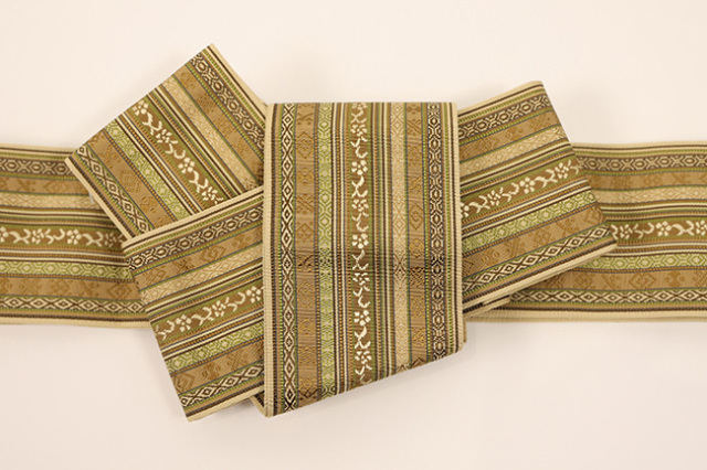 角帯 西村織物 道徹 2127（小袋帯(半幅帯) 本場筑前博多 1691 | 着物遊  