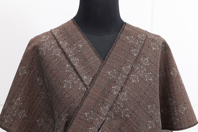 Kimono Factory nono 木綿着物 GRITTER （グリッター） サン 茶