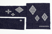 【受注商品】annKoginオリジナル こぎん刺し 名古屋帯 菱