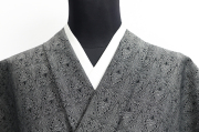 Kimono Factory nono 木綿着物 GRITTER （グリッター） 尖塔 黒