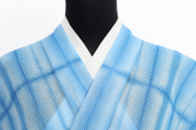京都 藤井絞 浴衣 雪花絞 板締め オーダー仕立て付き